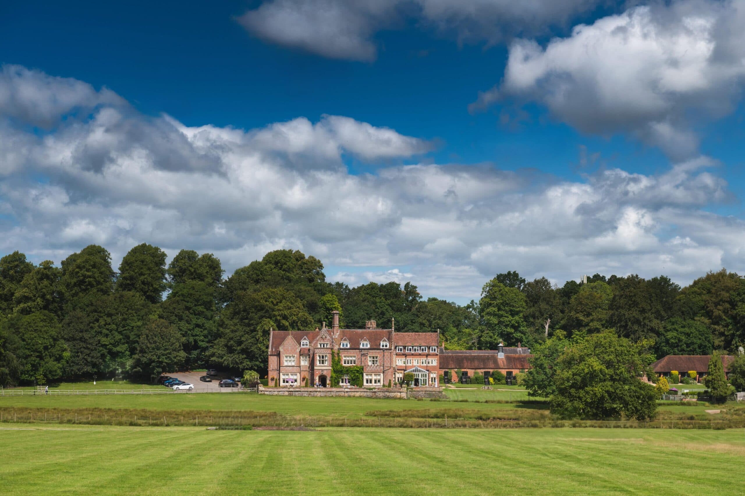 Burley Manor, a Grade II listed Victorian manor house set in the New Forest